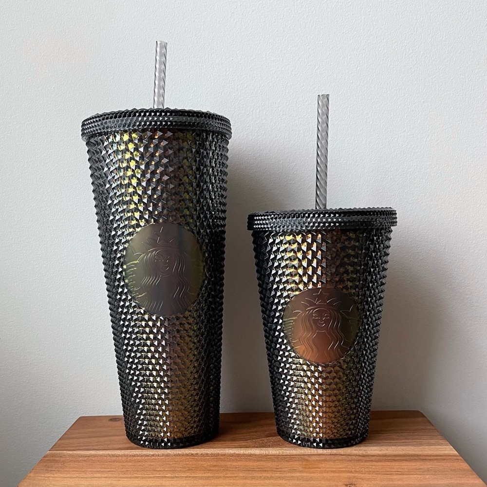 Studded Starbucks tumbler set